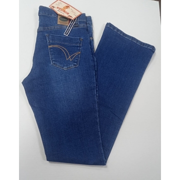 Pantalón vaquero flare - Imagen 1