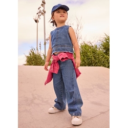 Pantalón vaquero fluido - Imagen 1