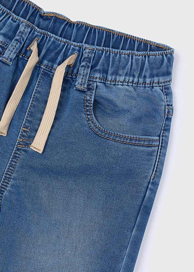 Pantalón vaquero jogger medio - Imagen 4