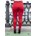 Pantalón vaquero rojo - Imagen 1