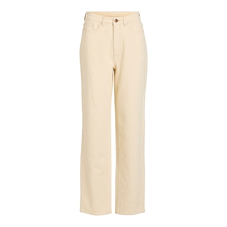 Pantalón vaquero vikelly beige - Imagen 1