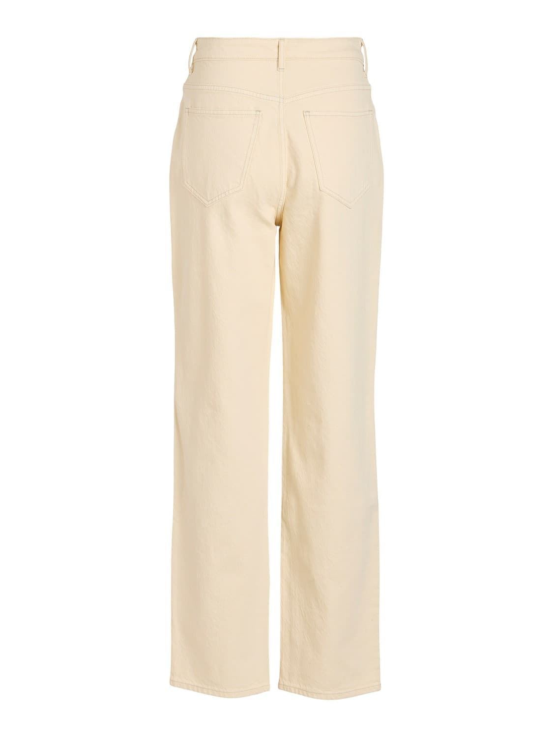 Pantalón vaquero vikelly beige - Imagen 2