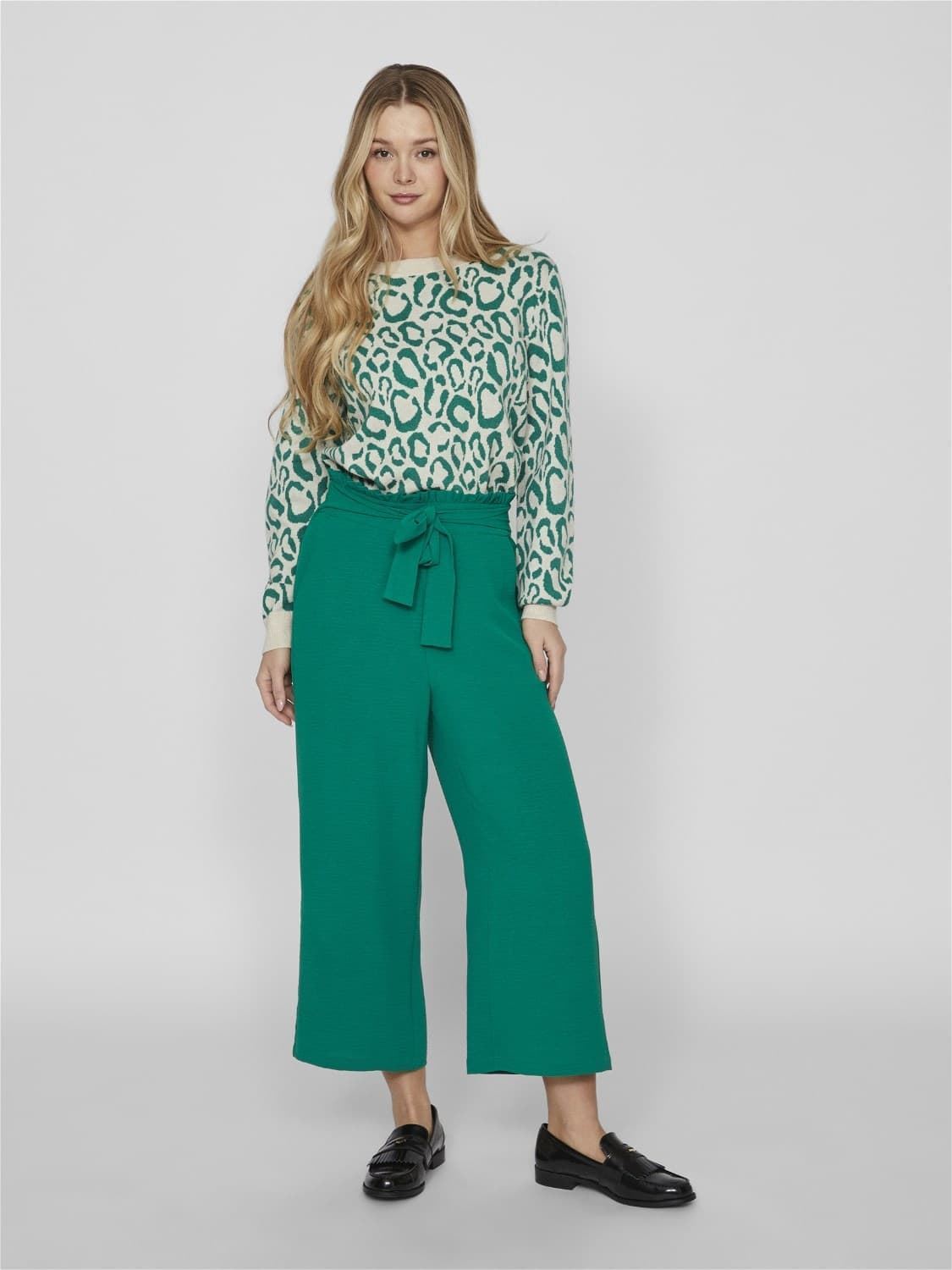 Pantalón verde viwinnie - Imagen 1