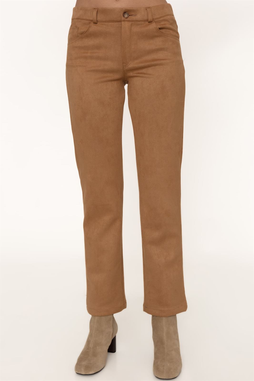 Pantalón Viena camel - Imagen 3