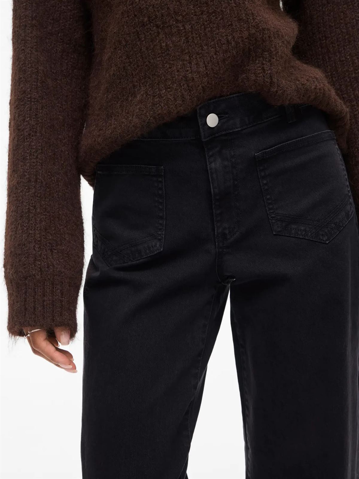 Pantalón vilorie negro - Imagen 3