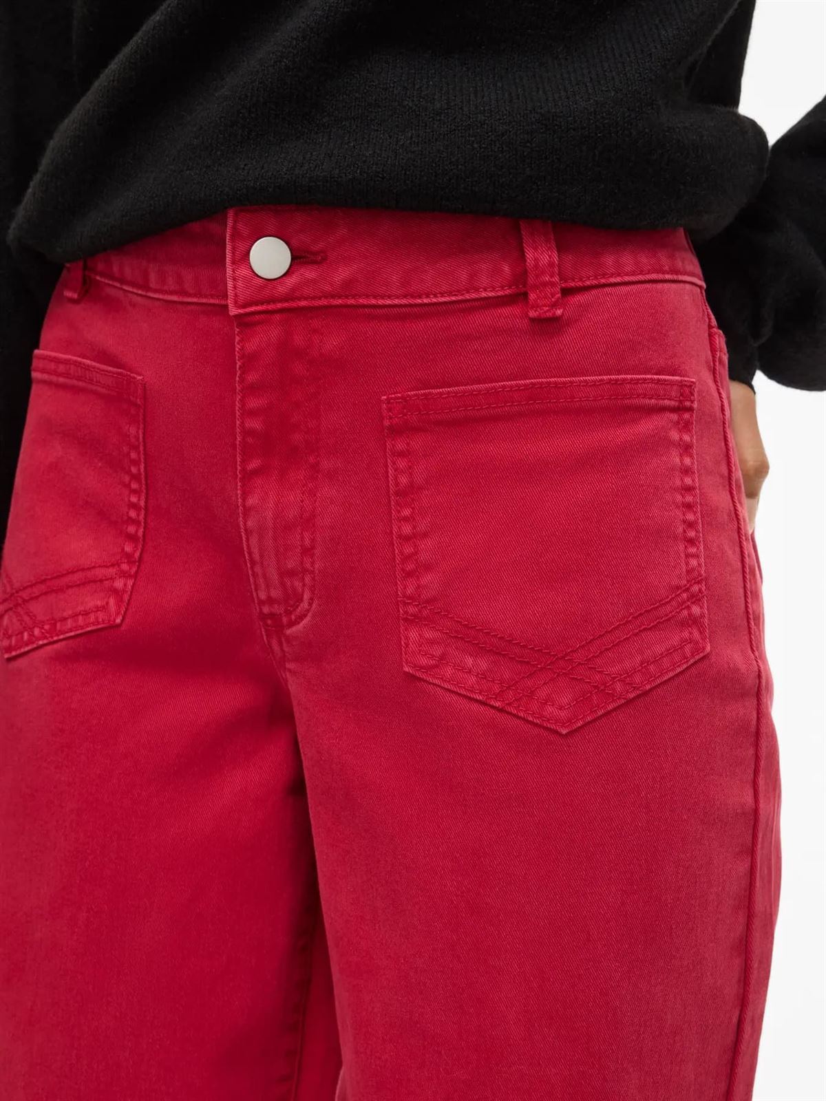 Pantalón vilorie rojo - Imagen 3