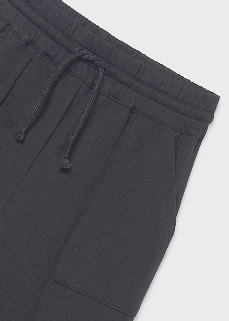 Pantalón wide leg negro - Imagen 3