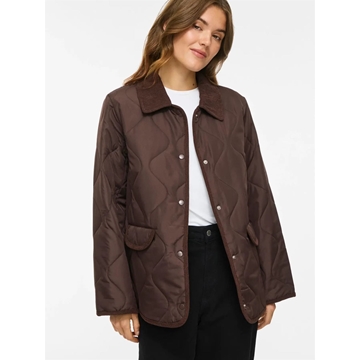 Parka corta vitate coffee bean - Imagen 1