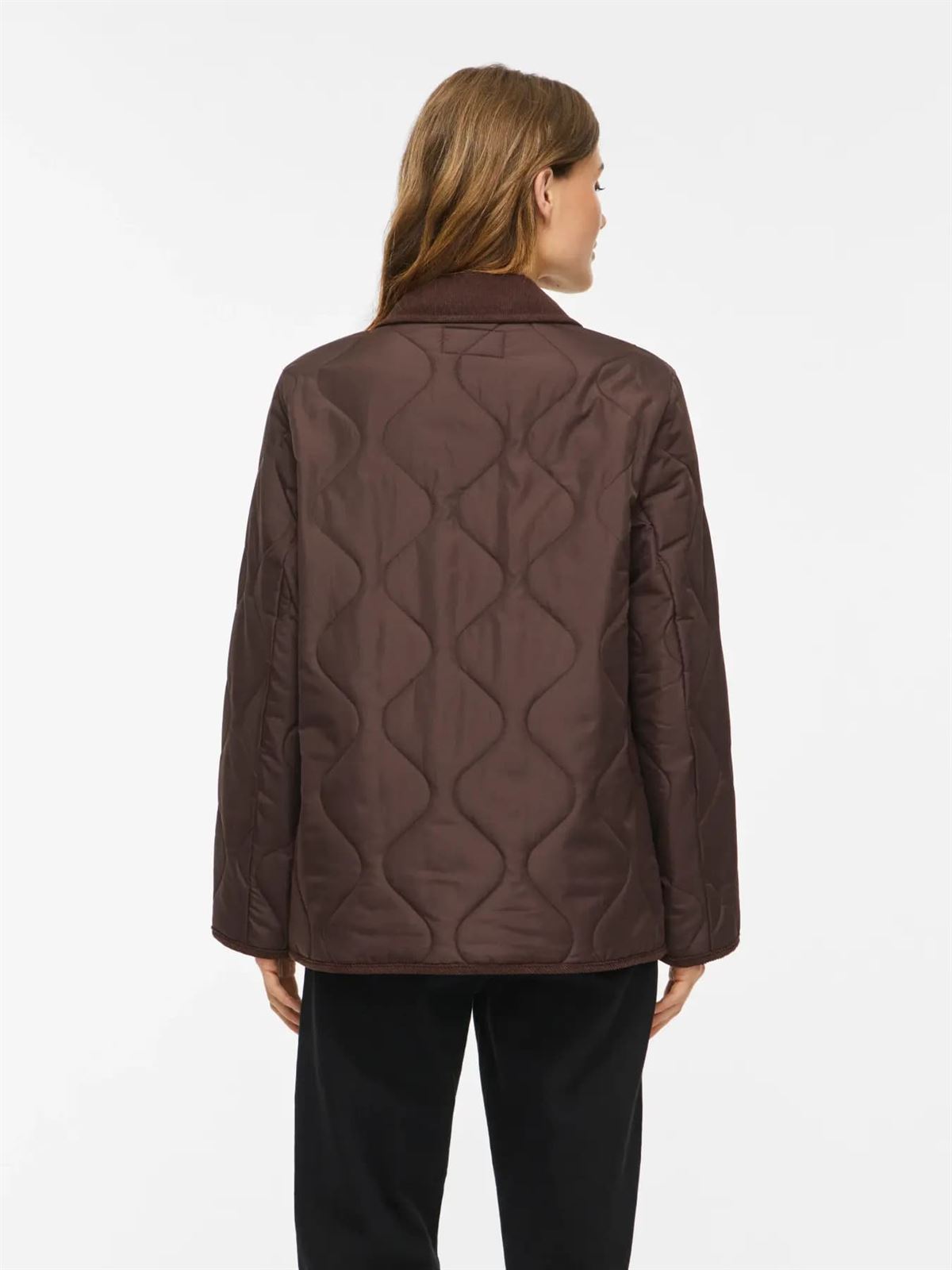 Parka corta vitate coffee bean - Imagen 2