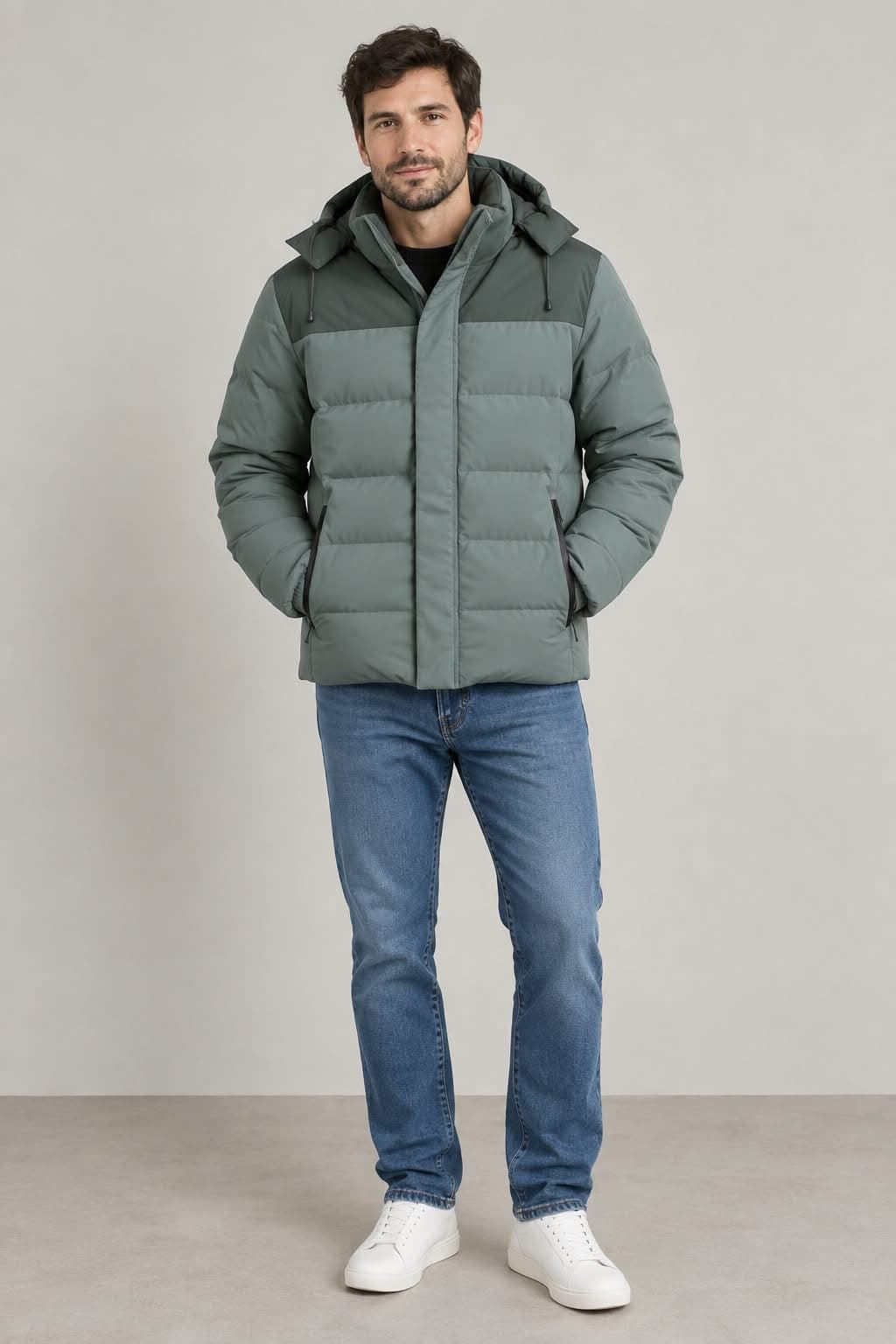 Parka verde - Imagen 1