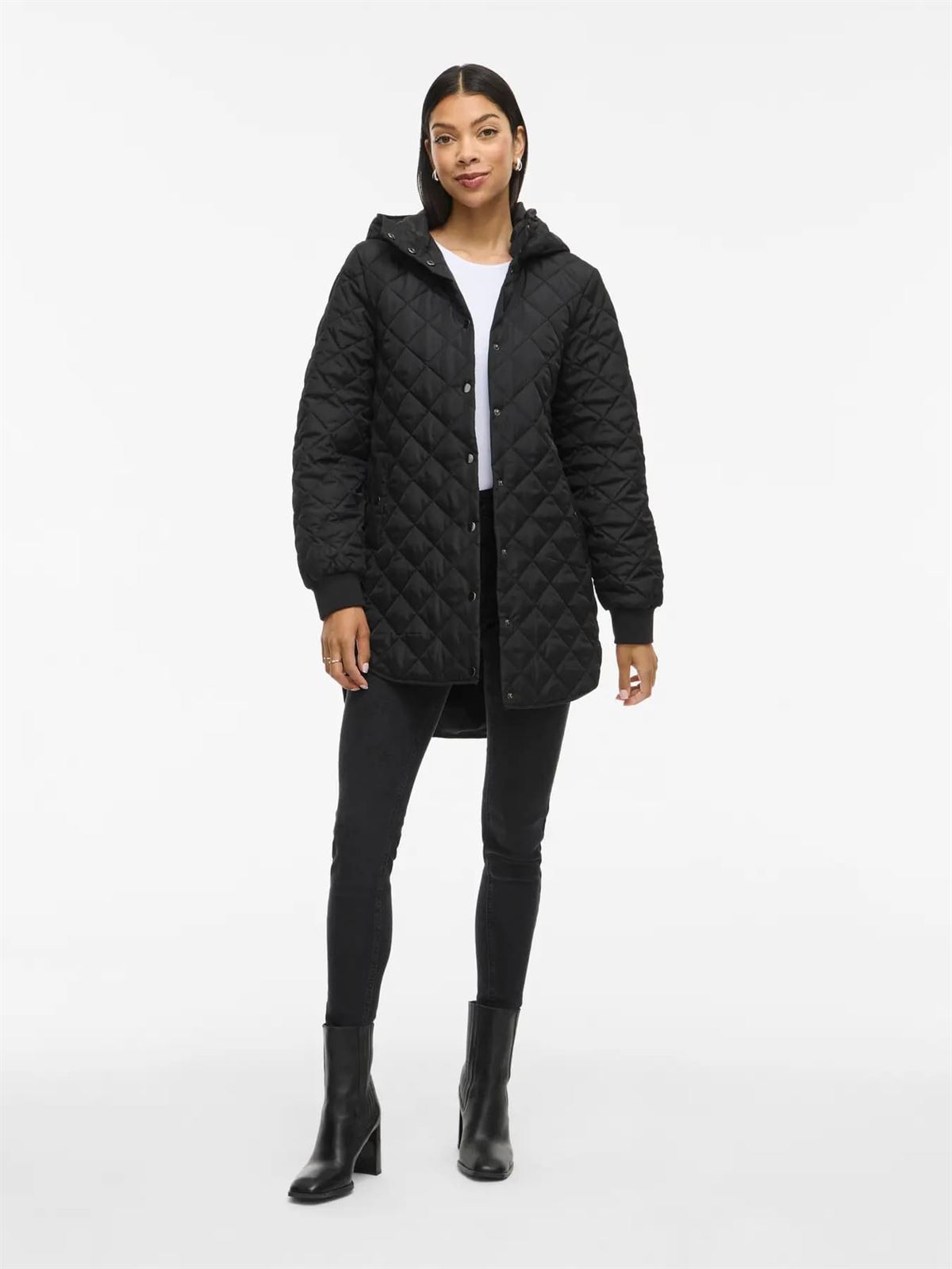 Parka vitate negra - Imagen 1