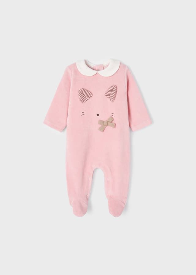 Pelele tundosado Blush rosa - Imagen 1