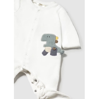 Pelele tundosado crudo-hielo - Imagen 1