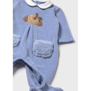 Pelele tundosado dream-blue - Imagen 2