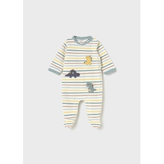 Pelele tundosado rayas hielo - Imagen 1