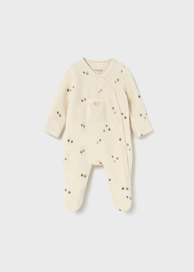 Pelele tundosado unisex cerámica-salvia - Imagen 1