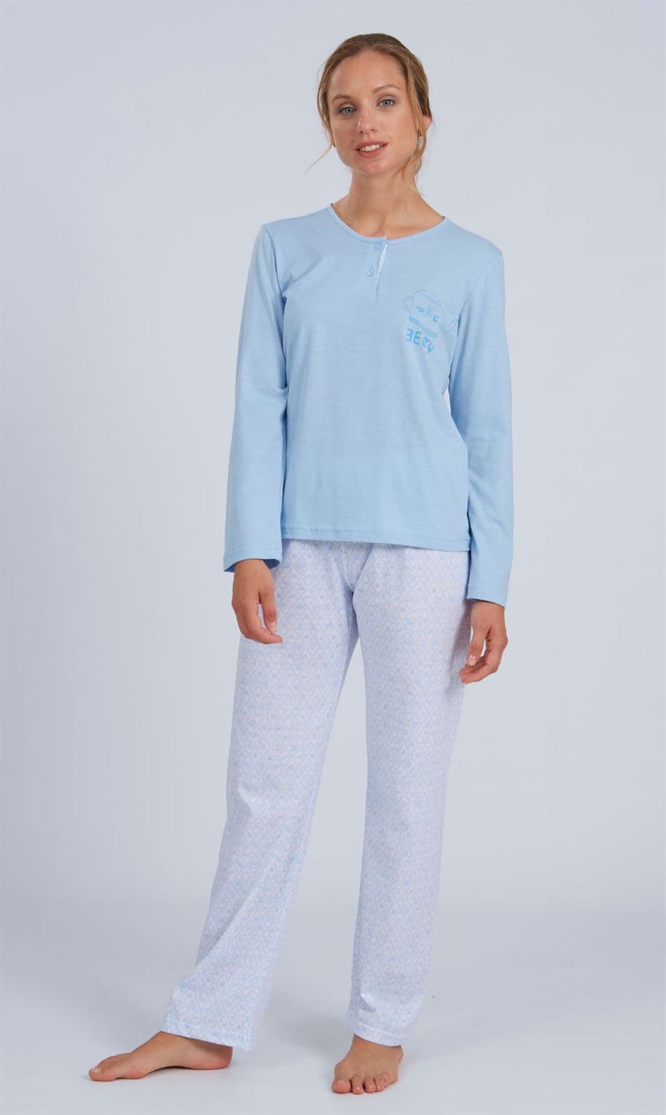 Pijama azul - Imagen 1