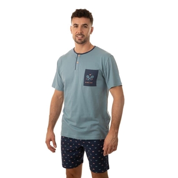 Pijama azul - Imagen 1