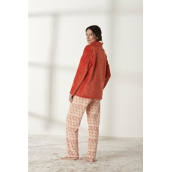 Pijama coralina naranja - Imagen 2