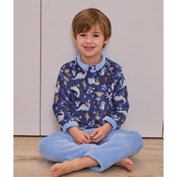 Pijama dinos azul - Imagen 1