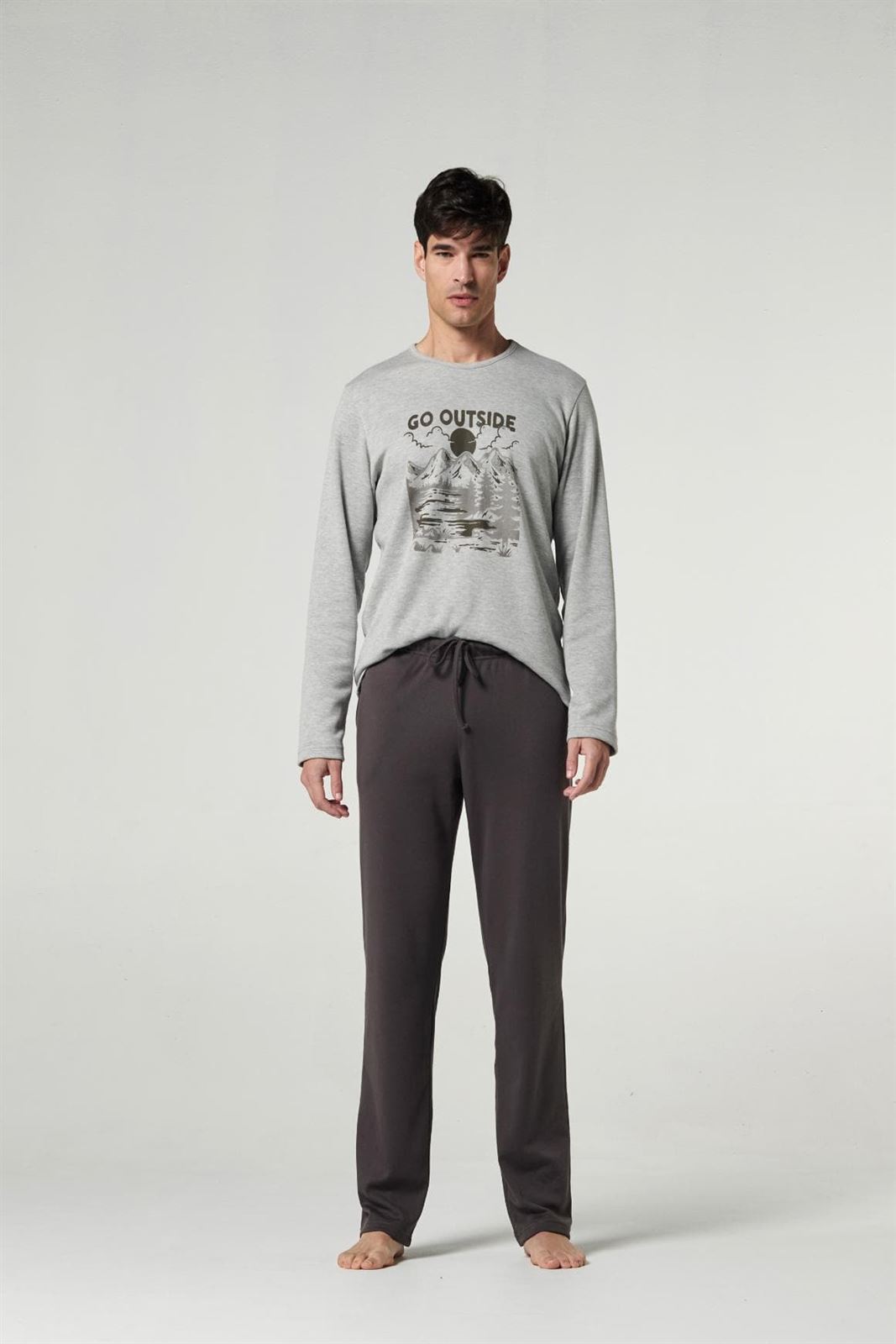 Pijama gris - Imagen 1