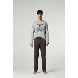 Pijama gris - Imagen 1