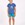 Pijama niño corto azul - Imagen 1