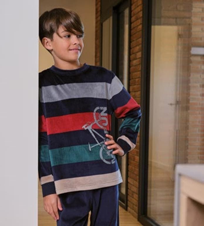Pijama tricolor - Imagen 1