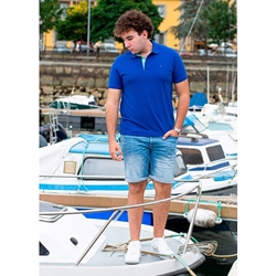 Polo azul - Imagen 1