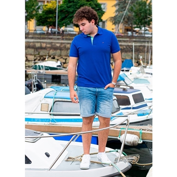 Polo azul - Imagen 1