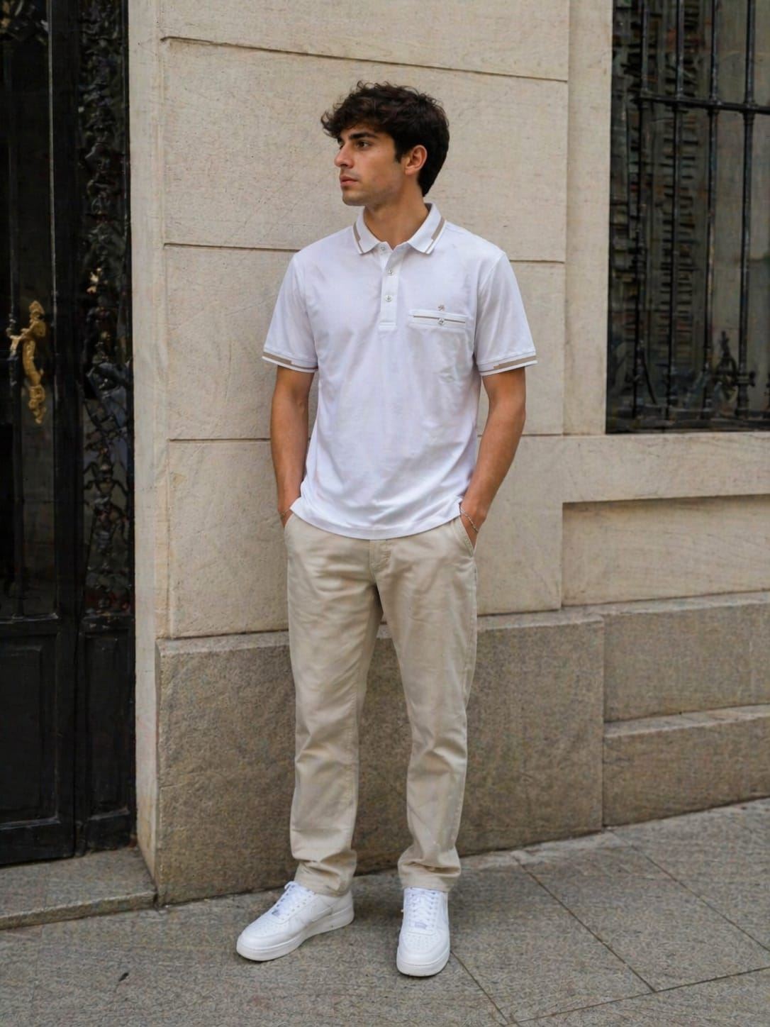 Polo blanco - Imagen 2