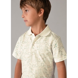 Polo estampado alga - Imagen 2