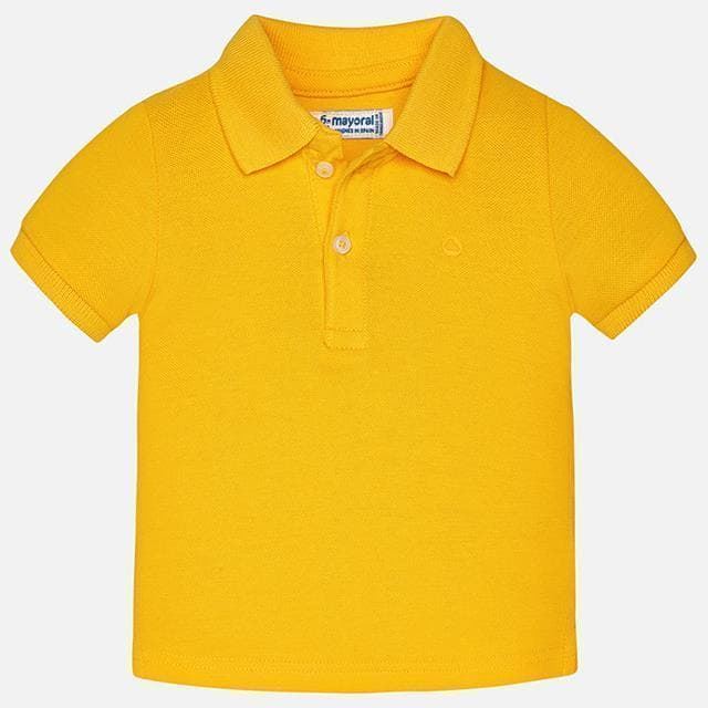 Polo manga corta amarillo - Imagen 1