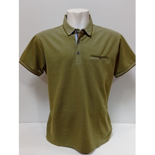 Polo manga corta kaki - Imagen 1