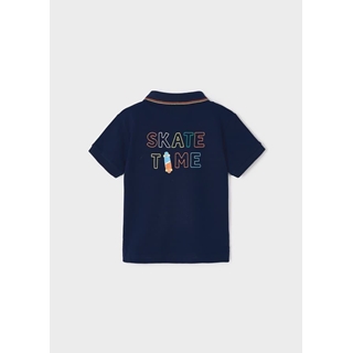 Polo manga corta marino - Imagen 2