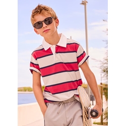 Polo manga corta tomate - Imagen 1