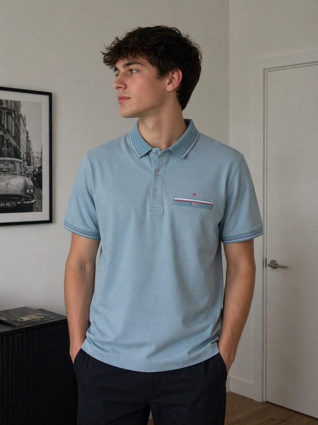 Polo menta - Imagen 1