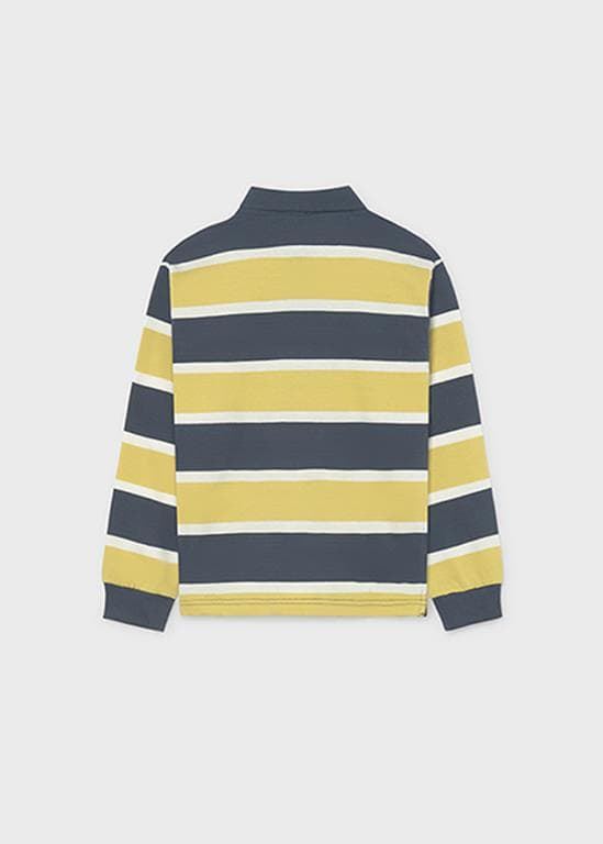 Polo rayas amarillo - Imagen 3