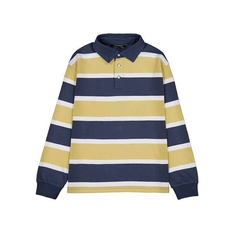 Polo rayas amarillo - Imagen 5