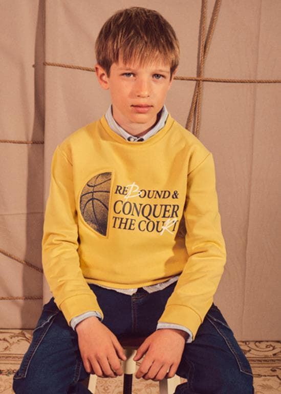 Pullover amarillo - Imagen 1