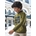 Pullover aplique bordado khaki - Imagen 1