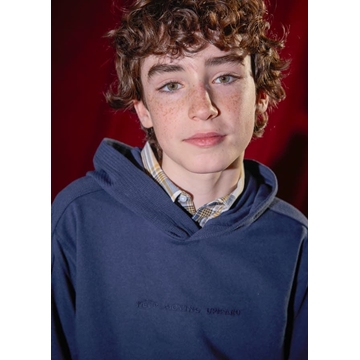 Pullover bordado marino - Imagen 2