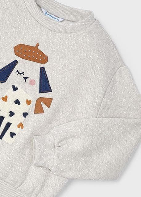 Pullover bordado piedra - Imagen 2