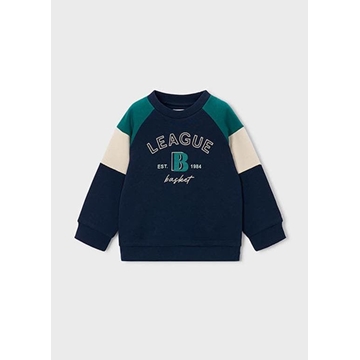 Pullover combinado "league" azul - Imagen 2