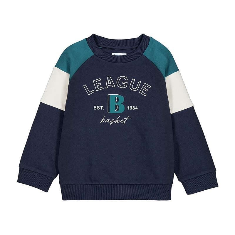 Pullover combinado "league" azul - Imagen 5