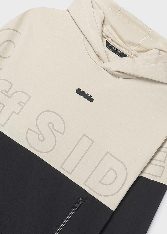 Pullover cremallera negro - Imagen 4