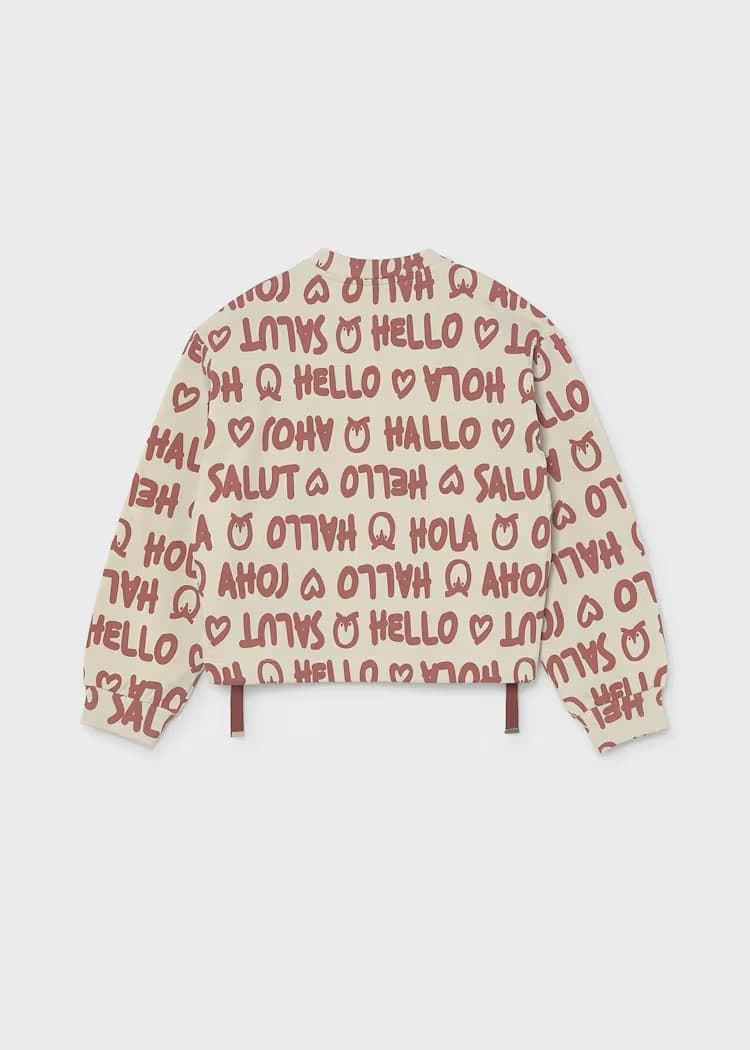 Pullover estampado piedra - Imagen 3