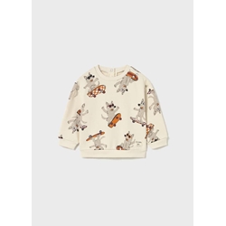 Pullover estampado seta - Imagen 2