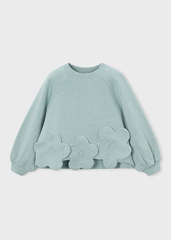 Pullover flores anís - Imagen 3
