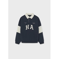 Pullover polo azul - Imagen 2